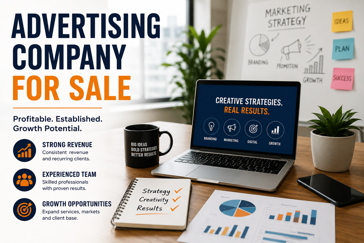 advertising company for sale