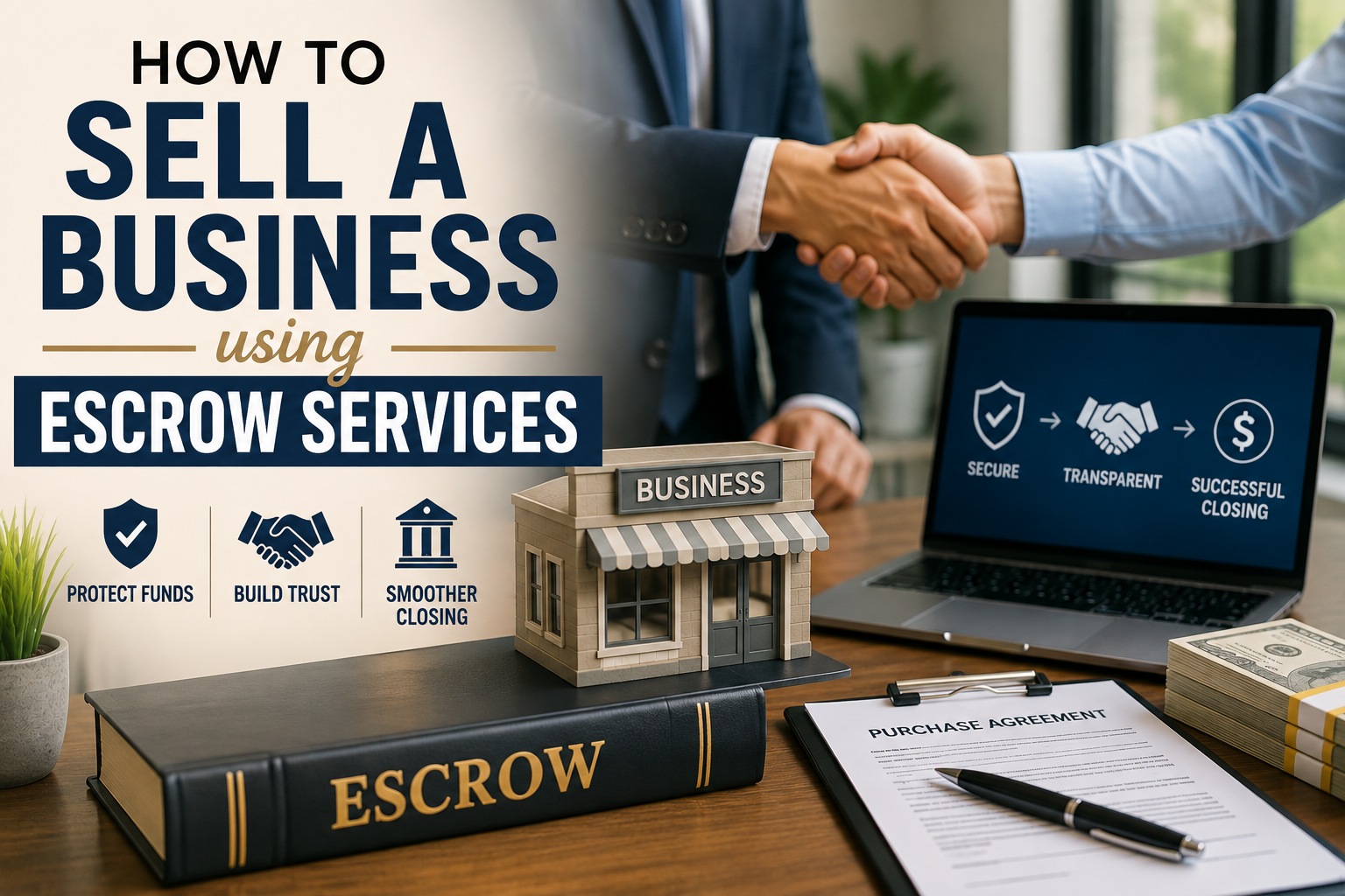 Sell a Business Using Escrow Services A Simple Guide