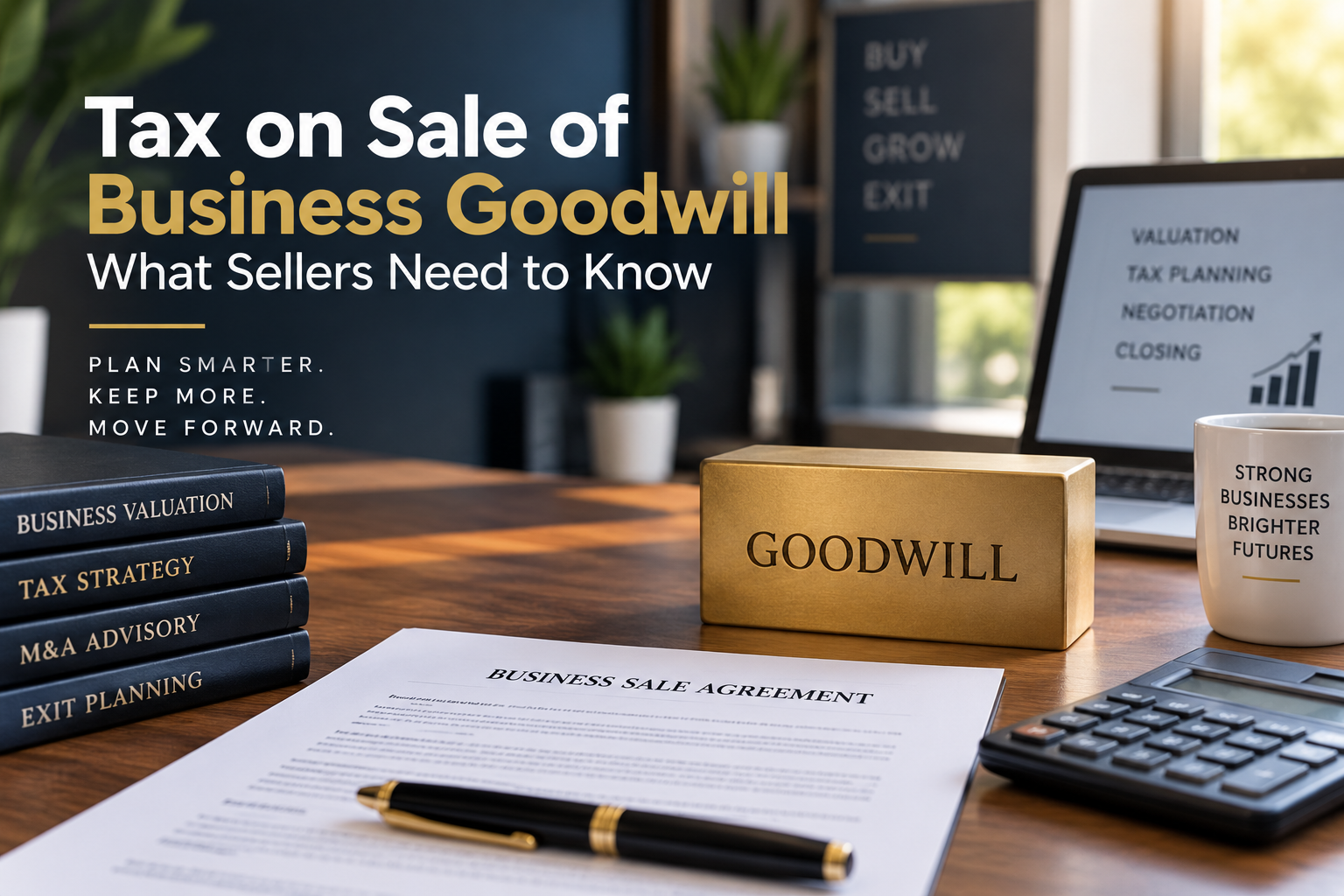 Tax on Sale of Business Goodwill