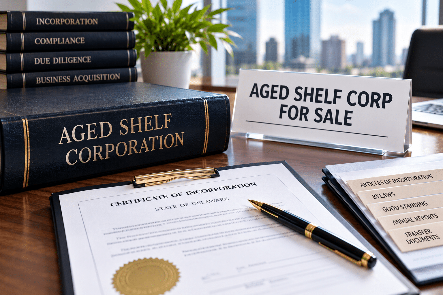 Aged Shelf Corp for Sale