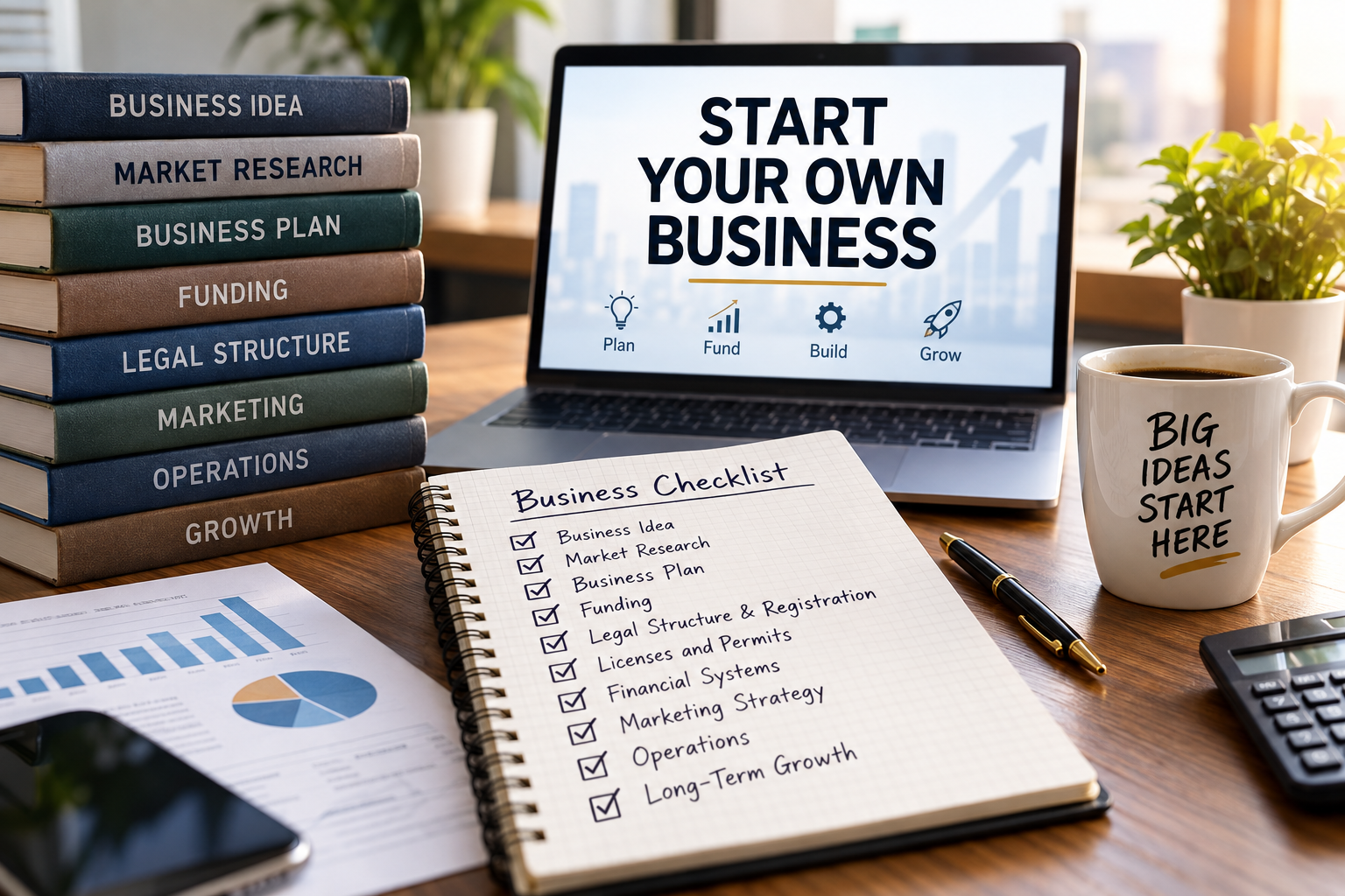 what do you need to start your own business
