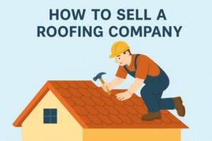 how to sell a roofing company