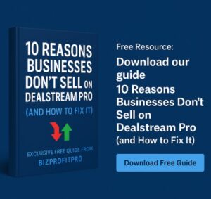 Buy or sell a business with dealstream pro