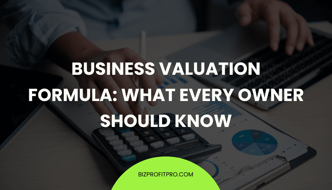 Business Valuation Formula