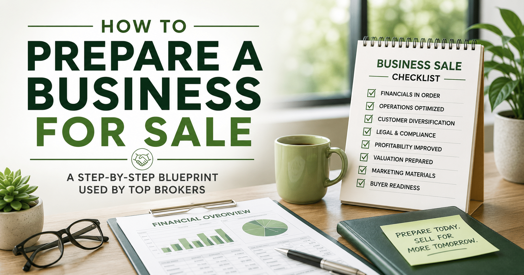 how to prepare a business for sale